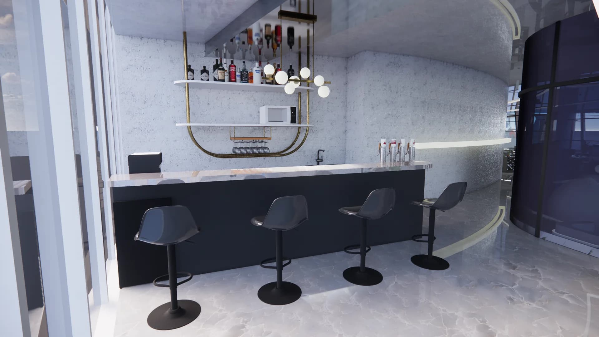 Infinity and Beyond: staff lounge